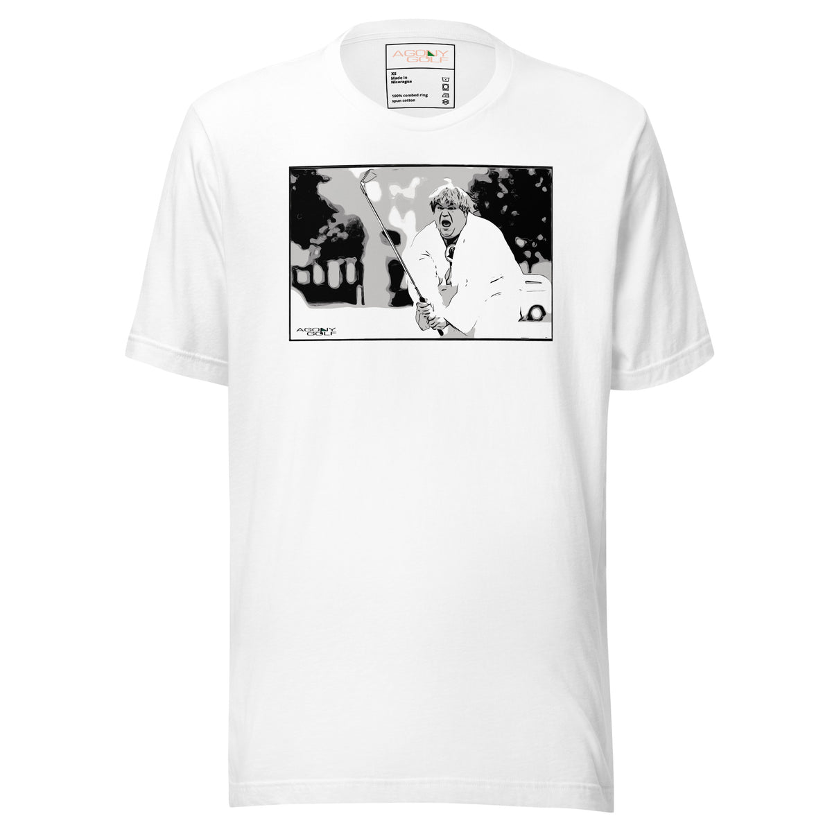 Great White Ninja T-shirt – Agony Golf