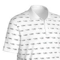 Agony Golf Logo Polo (White)