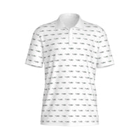 Agony Golf Logo Polo (White)