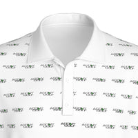 Agony Golf Logo Polo (White)