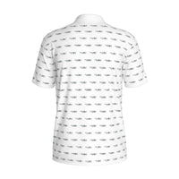 Agony Golf Logo Polo (White)