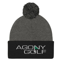 Agony Golf Pom-Pom Beanie